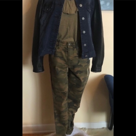 GAP army denim leggings - Picture 6 of 12